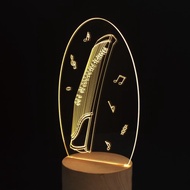 WD 原木夜燈 - 古箏 (原版)    國樂 / 音樂 / 夜燈 / MUSIC