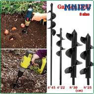 MNIEV Garden Auger Spiral Drill Bit Gardening Flower Planter Earth Drill Planting Hole Digger Tool L