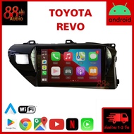 จอแอนดรอย TOYOTA Revo  2015++ จอติดรถยนต์ ปลั๊กตรงรุ่น จอแอนดรอยด์ 10นิ้ว รีโว้ 2015 2558 วิทยุ Andr
