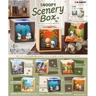 REMENT Peanuts SNOOPY Scenery Box BLIND BOX 盲盒