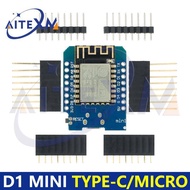 ESP8266 ESP-12 ESP-12F CH340G CH340 V2 USB WeMos D1 Mini WIFI Development Board D1 Mini NodeMCU Lua 