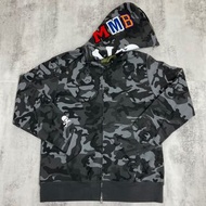 BAPE x MASTERMIND聯名迷彩外套/灰-L