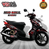Decal Mio Soul Karbu Full Body / Striping Mio Soul Lama Fullbody / Sticker Dekal Mio Soul Karbu Full