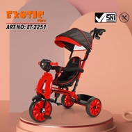 EXOTIC ET-2251 Children's Tricycle Stroller