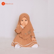 Baby Girl's Dress 0-3 Years Children's Dress and Hijab Set Newborn Baby Dress/ Baby Girl's Dress/ Ba