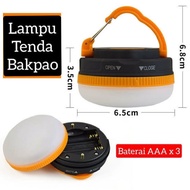 TENDA Camping tent lamp, bakpao type, camping lamp