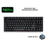 Ducky One 2 TKL Phantom Black Edition - 87 Keys Mechanical Keyboard | Cherry MX Switches