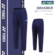 AHKLO Yonex กางเกงชุดกีฬาแบดมินตันเสื้อเจอร์ซีย์เล่นกีฬาเทนนิส160162BCR แห้งเร็วกางเกงขายาวกีฬาวิ่ง1