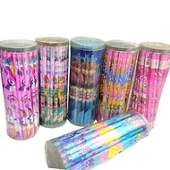 (6 pcs) 2B Hello Kitty Pencils, (6 pcs) 2B Little Pony Pencils, Frozen Little Pony Pencils (6 pcs), 