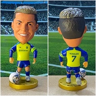 Al Nassr Ronaldo Player Figure/Al Nassr Al Nasser Chistiano Ronaldo/Miniature Al Nassr Ball Player/K