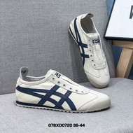 [Tag] Gaya Baharu Kasut Sukan untuk Lelaki dan Wanita, Daun Putih Beige, Biru Turquoise, Onitsuka
