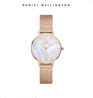 （สาขาของแท้）daniel wellington นาฬิกาข้อมือ หญิง  นาฬิกาdw นาฬิกาหญิงPETITEดาวนาฬิกาคริสตัล28MMนาฬิกาแฟชั่นนาฬิกาผู้หญิง  แท้100%