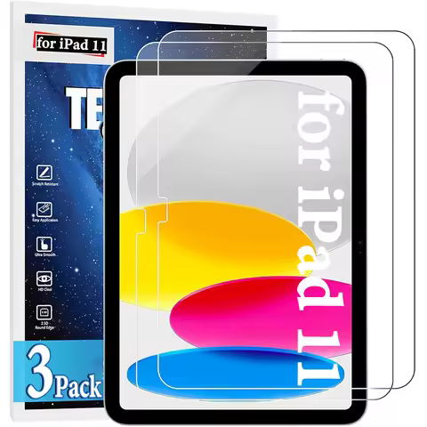 1-3PCS Tempered Glass for IPad 11 Screen Protector Anti-Scratch Protective Film for IPad 2025 A16 IP