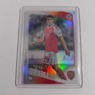 Topps Chrome Viktor Gyokeres Arsenal Silver Football Card