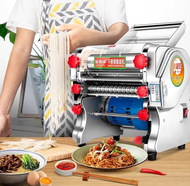 *พร้อมส่ง* เครื่องรีดแป้งไฟฟ้า เครื่องทำเกี๊ยวพาสต้าแบบตั้งโต๊ะสแตนเลส เครื่องทำบะหมี่ เครื่องทำพาสต