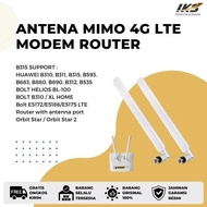 Huawei Antena Eksternal SMA 5dBi 4G LTE for Huawei B593 B880 B310 B890 B312 - White orbit Antena Mimo 4G LTE Modem Router Orbit Telkomsel 5 dBi SMA Connector Antena Mimo 4G LTE Modem Router Orbit Telkomsel