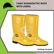 7000Y KORAKOH PVC RUBBER BOOT WITH LINING