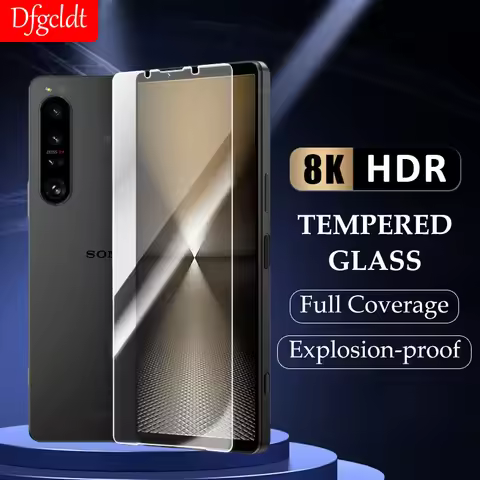 2-4Pcs 8K HD Tempered Glass For Sony Xperia 1 10 VI Glass Screen Protector For Sony Xperia 1 5 10 V 