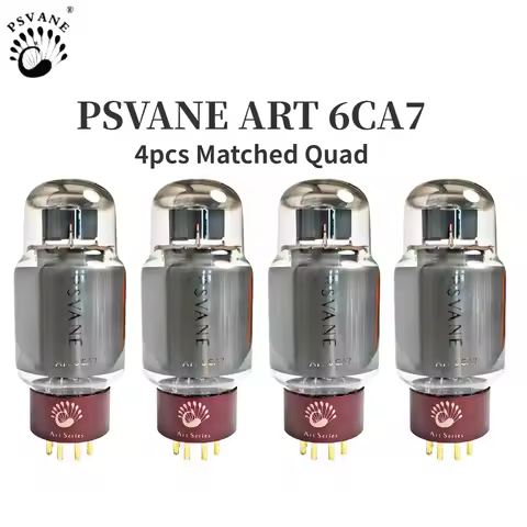 PSVANE ART 6CA7 Vacuum Tube Upgrade EL34C EL34 EL34B 6P3P KT66 6V6 KT77 6L6 6CA7 6N3C Sound Amplifie