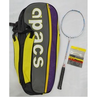 Apacs Super Series GP Gold White Badminton Racket