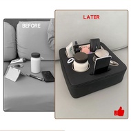 Backseat Cup Holder for Car PU Cup Holder for Couch Sofa Bed Car Cup Holder for Back Seat Tray Organ