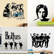 The Beatles Wall Sticker Vinyl Decal Abbey Road Walk Lennon Paul Music Wallpaper England Home Decor
