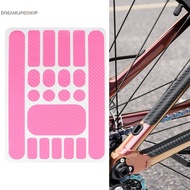 Protection Sticker Carbon Pattern Frame Chain Protection Sticker PVC New