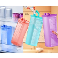 Tupperware Fridge Water Bottle 2.0L / Blue+Purple(2) / Red+Green(2) / Individual Colors Selection