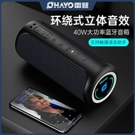 Bluetooth Speaker Car Touch Subwoofer Stereo Small Steel Cannon Riding Wireless Connection Portable 