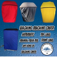 COD WASHING MACHINE COVER FOR  AUTOMATIC TOP LOAD  FRONT LOAD  MANUAL TWIN TUB   SINGLE