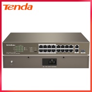Tenda Tenda TEF1118P Standard POE Power Supply 48V Gigabit Connection 18-Port Monitoring Switch Swit