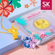 TA9 SK Jewellery Disney Lilo & Stitch 999 Pure Gold Coin