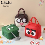 CACTU Insulated Lunch Box Bags,  Cloth Thermal Cartoon Lunch Bag, Thermal Bag Portable Lunch Box Acc