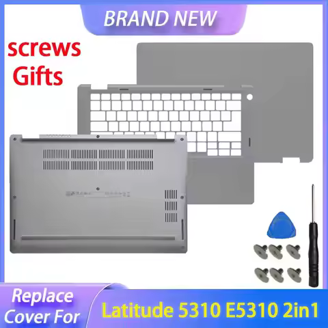 Orig Replace Cover For Latitude E5310 5310 2-in-1 LCD Back Cover Palmrest Lower Bottom Case Upper To