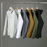 Lightweight Breathable Sunscreen Clothing Woven Resistant.Abrasion Prevention.Scratch Men Women Hood
