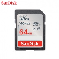 SanDisk Ultra 64GB SDXC C10 UHS-I 讀取速度高達140MB/s 相機記憶卡 公司貨（SD-SDUNB-64G）