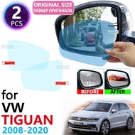 for Volkswagen VW Tiguan MK1 MK2 2008~2020 Full Cover Rearview Mirror Rainproof Anti Fog Film Access