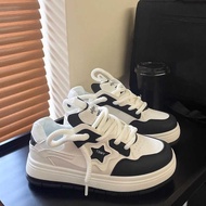 Star Walking Sneakers Y2k Platform Thick Sole Comfortable Running Aesthetic Tennis Shoes For