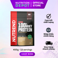 Sữa tăng cơ cho người tập gym (400g) – Nutrend 100% Whey Protein (Whey Protein Blend) - Nutrition De