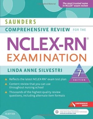 【Ready Stock】Saunders Comprehensive Review for The NCLEX-RN® Examination 9th/8th/7th Edition with Ve