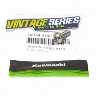 WINDSHIELD VISOR FAIRING BOLT NINJA RR KGP 92154-0182 Original kawasaki SIZE 5X16