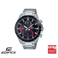 CASIO นาฬิกาข้อมือผู้ชาย EDIFICE รุ่น EFR-571DB-1A1VUDF วัสดุสเตนเลสสตีล สีดำ