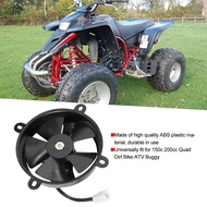 【ลดล้างสต๊อก】6 นิ้วหม้อน้ำ Thermo พัดลมระบายความร้อน 150c 200cc Fit สำหรับ Quad Dirt Bike ATV Buggy