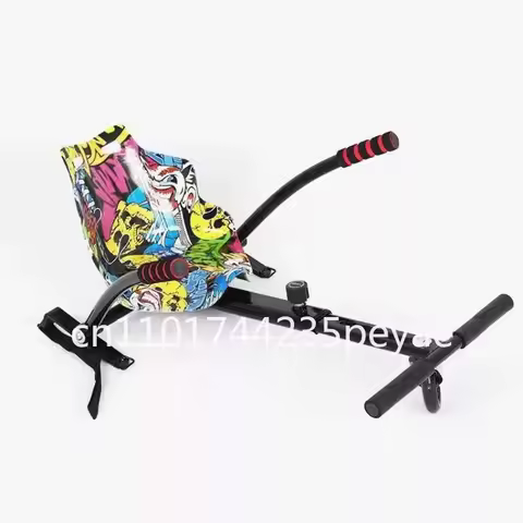 Hoverboard Seat Attachment For 6.5 -10 Inch Hover Board Gokart Conversion Kit Accessory Go-Cart For 
