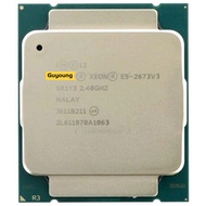 YZX Xeon E5 2673v3 E5-2673V3 E5 2673 v3 E5-2673 V3 2.4 GHz Twelve Core Twenty-four-Thread CPU Proces