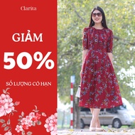 Clarita Design Chiffon Waist Dress code V2988