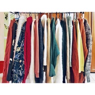 Blouse, knitwear,skirts