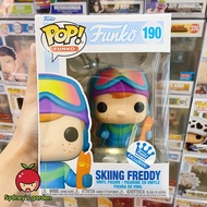 Funko Pop FREDDY FUNKO Figure - SKIING FREDDY (DAMAGED)