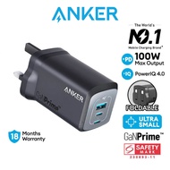 Anker Charger Ganprime Powerport 100W Charger USB Charger Gan Charger USB C Charger Travel Adapter U