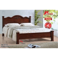 Yi Success Conya Wooden Queen Bed Frame / Quality Queen Bed / Katil Queen Kayu / Wooden Double Bed / Bedroom Furniture